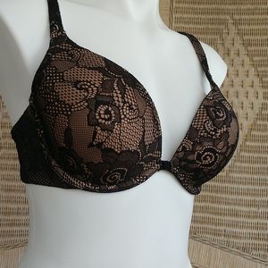 COMING DECEMBER Silicone PushUp Lace-Over-Nude Silky Comfortable Underwire MWT